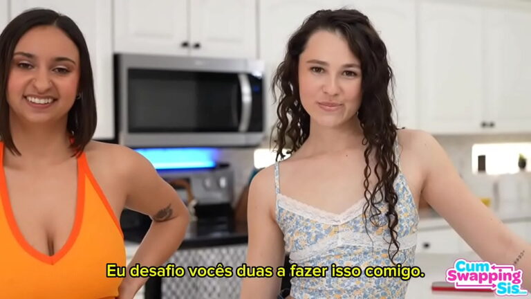 pornô legendado ménage das safadas estudantes